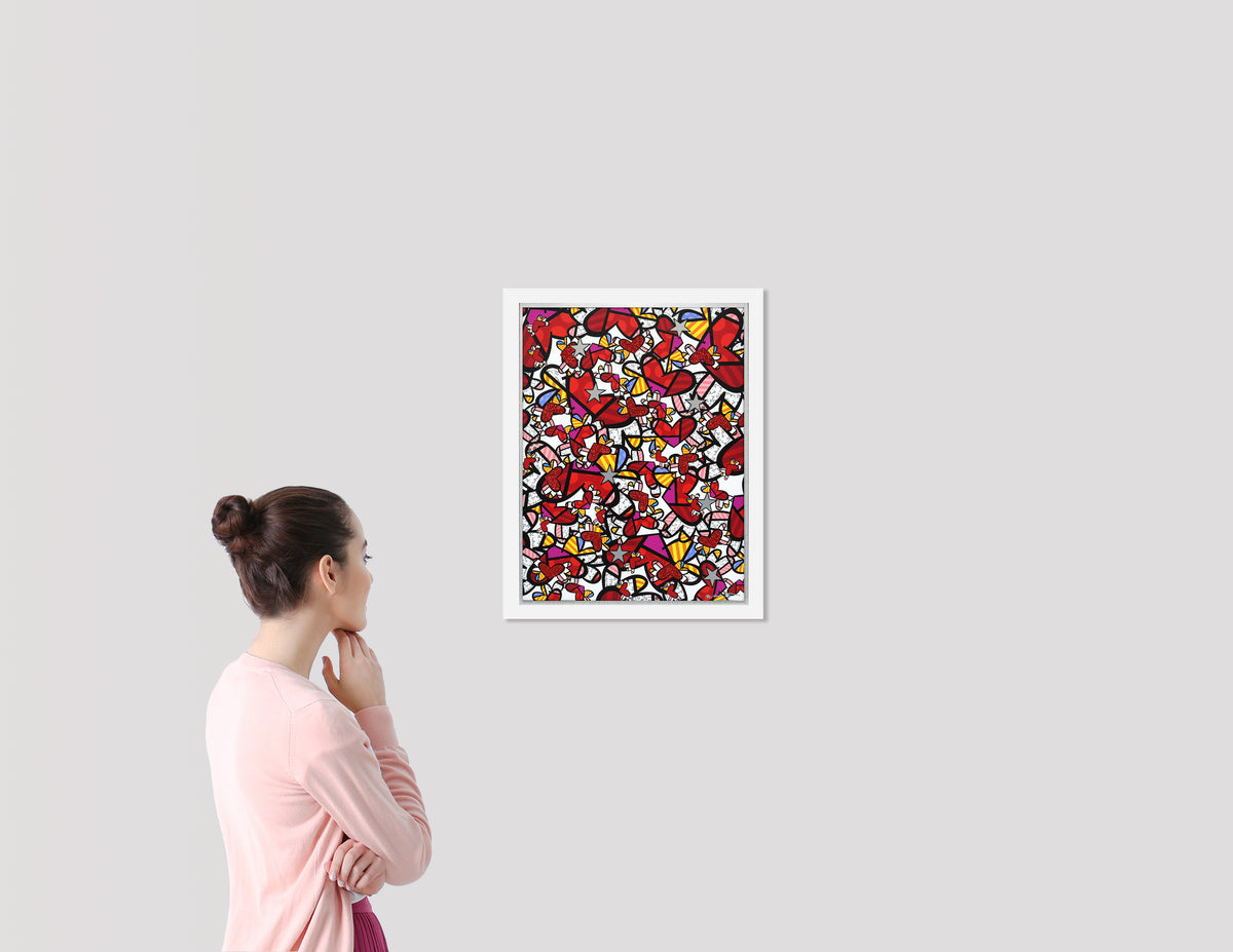 true love limited edition print  colorful decorative collectible gift idea