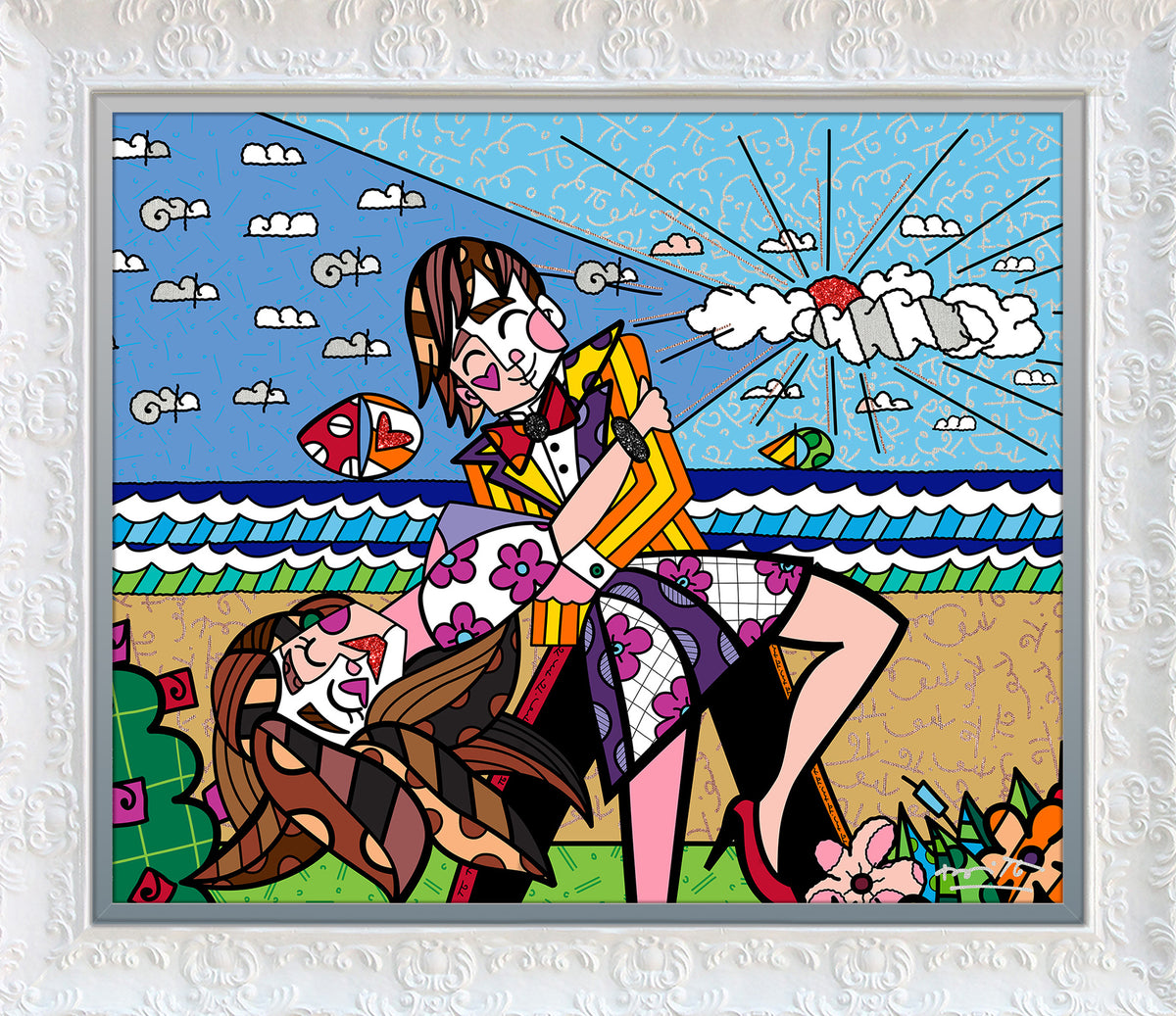 true love limited edition print  artistic colorful design collectible