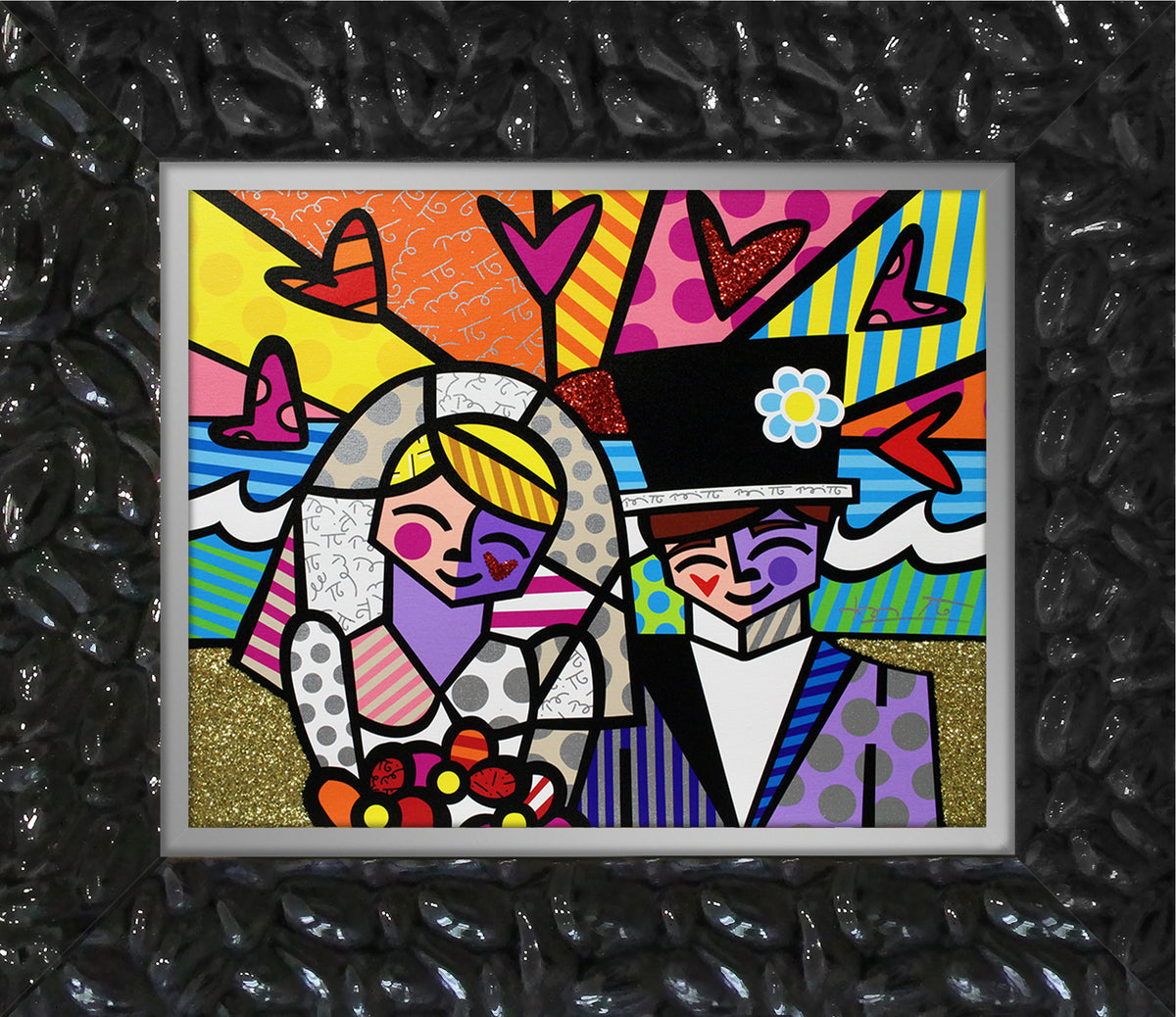 honeymoon at sea limited edition  artistic colorful design collectible
