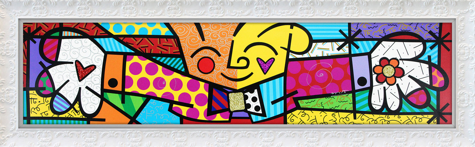 the hug limited edition print  colorful decorative collectible gift idea