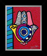 HAMSA RED UP - Limited Edition Print