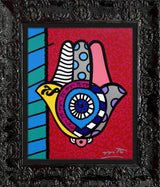 HAMSA RED UP - Limited Edition Print