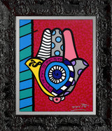 HAMSA RED UP - Limited Edition Print