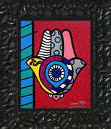 HAMSA RED UP - Limited Edition Print