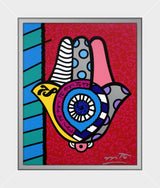 HAMSA RED UP - Limited Edition Print