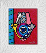 HAMSA RED UP - Limited Edition Print
