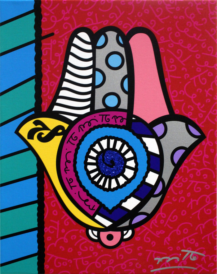 HAMSA RED UP - Limited Edition Print