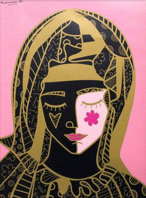 MOTHER IN PINK GOLD - Limited Edition Print