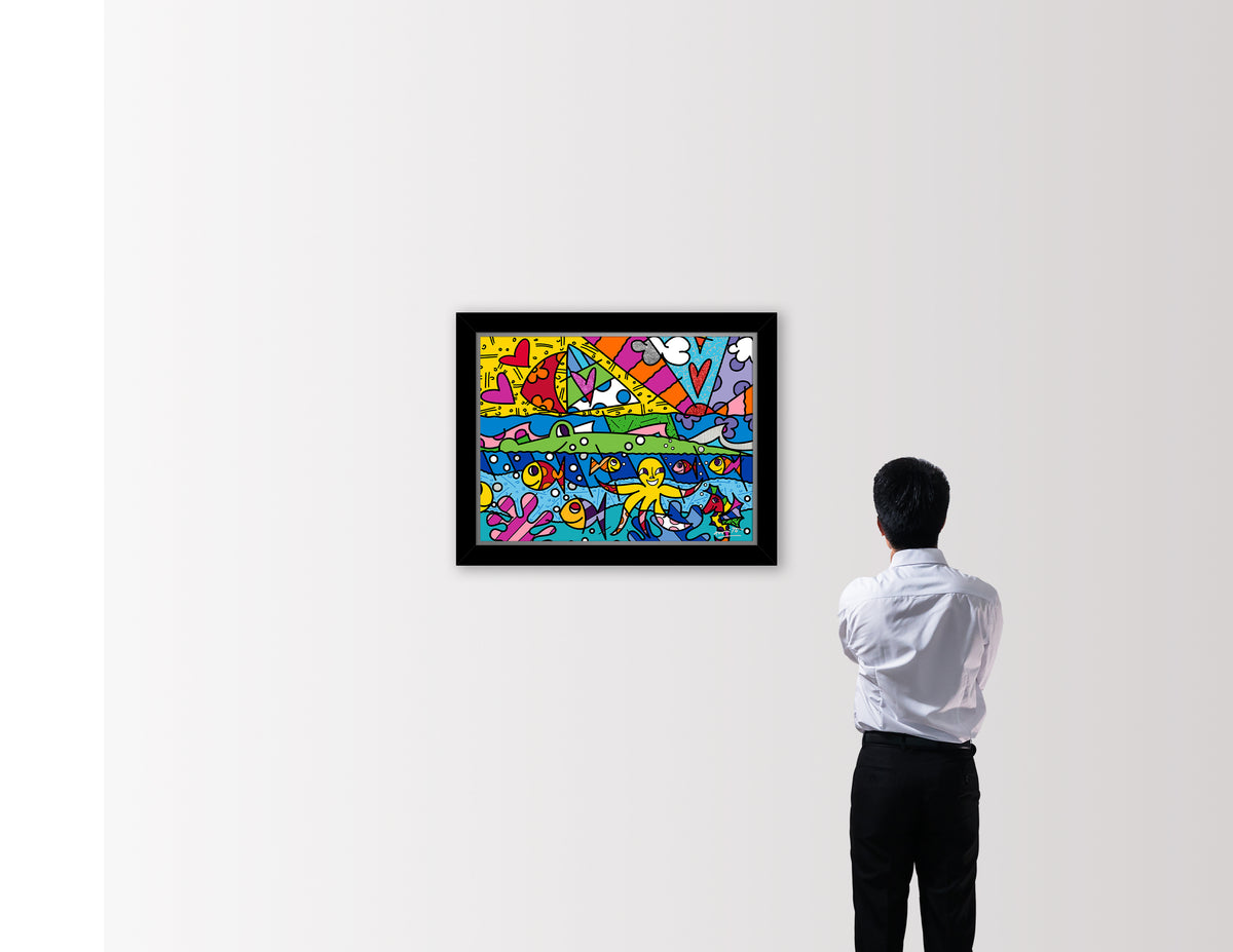 h2o limited edition print  colorful decorative collectible gift idea
