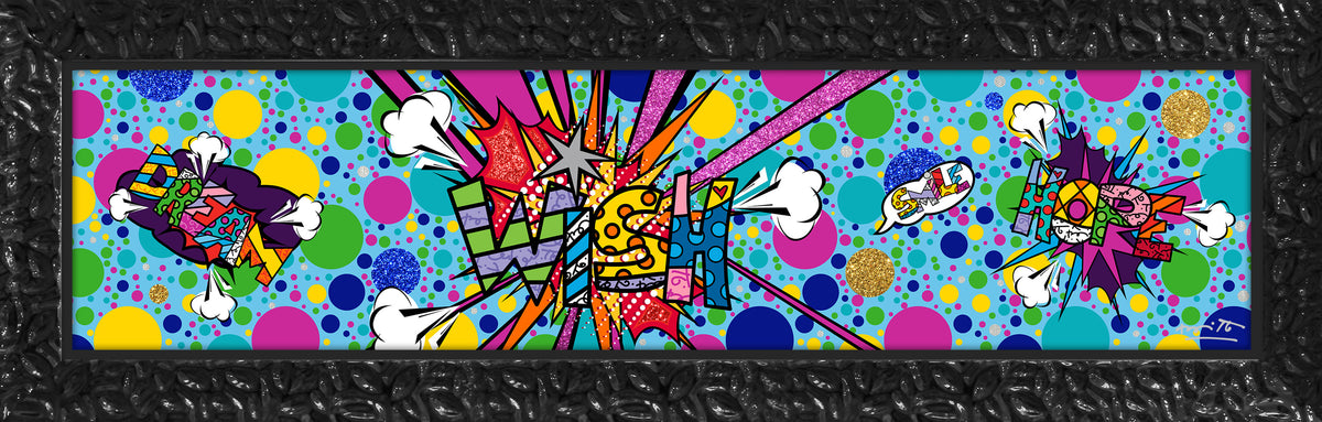 big bang wish limited edition  artistic colorful design collectible