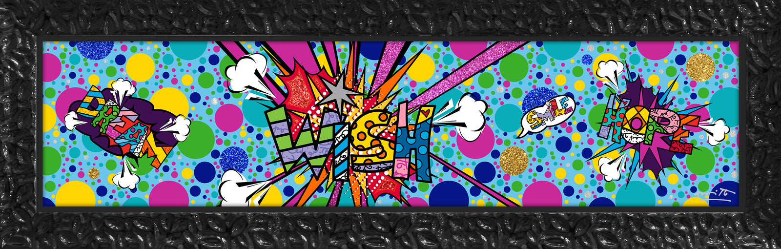 big bang wish limited edition  artistic colorful design collectible