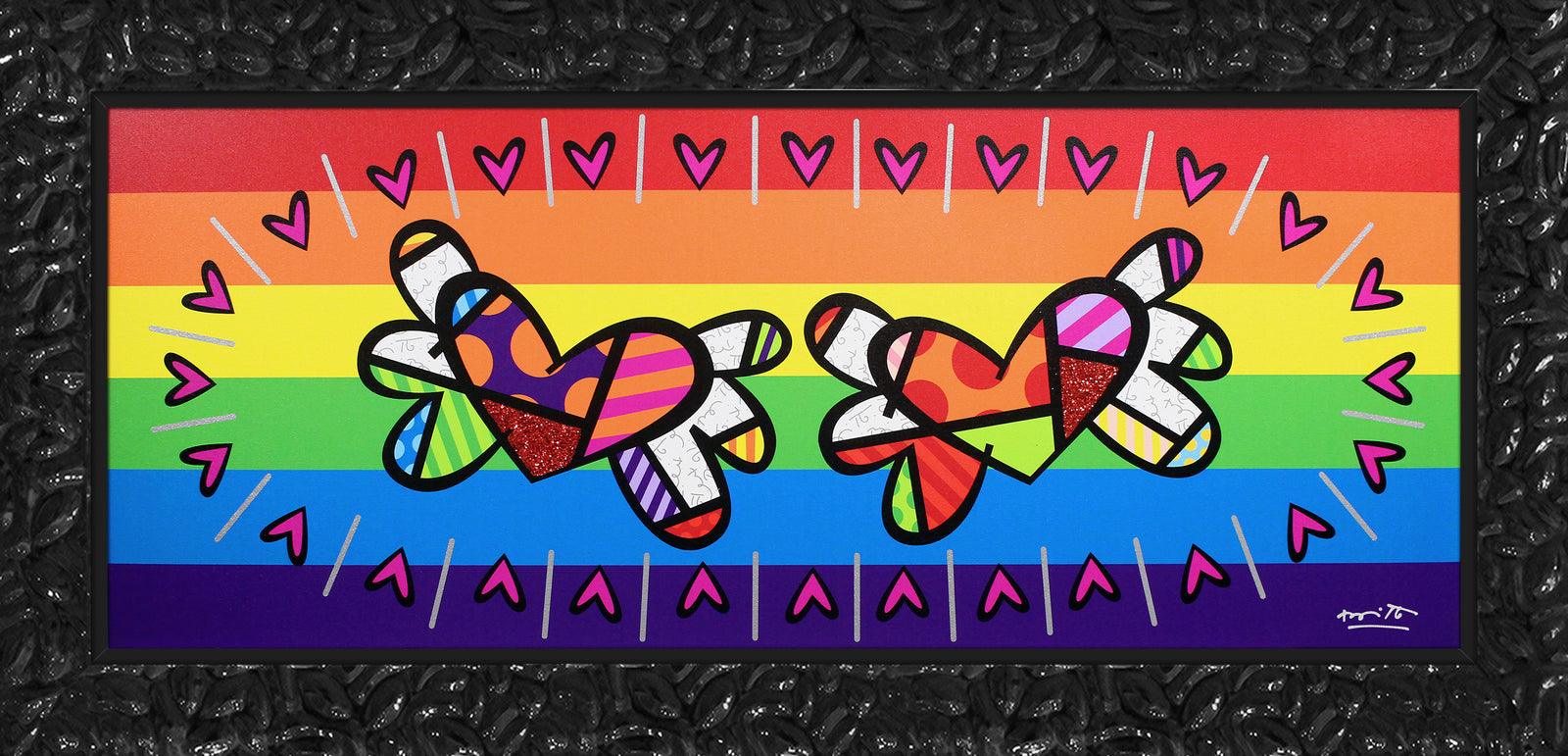 happy limited edition print  colorful decorative collectible gift idea