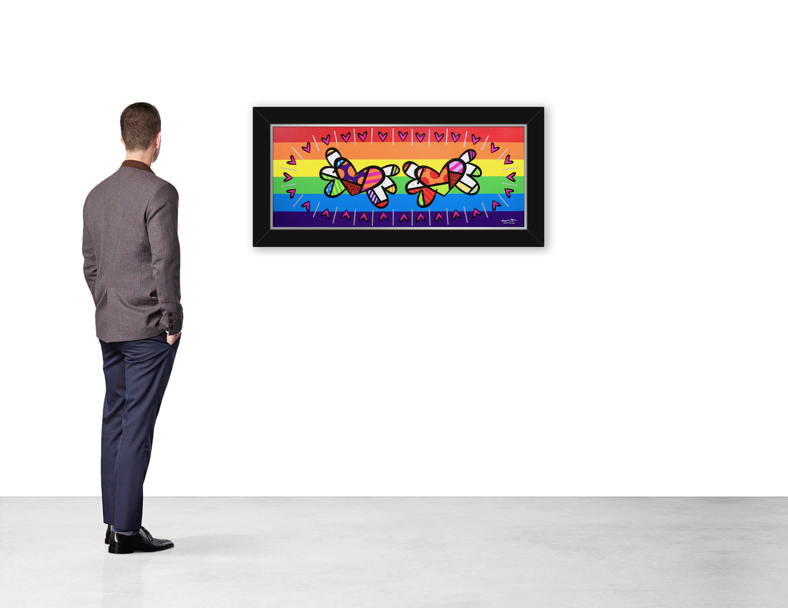 modern pop art happy limited edition print  vibrant home decor