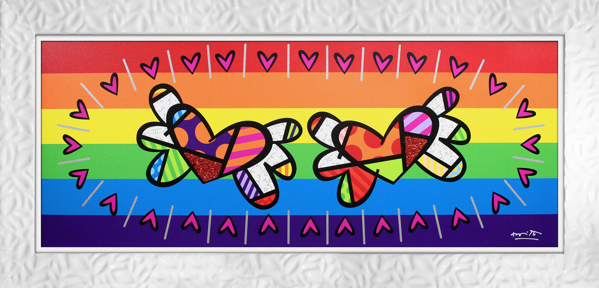 happy limited edition print  artistic colorful design collectible