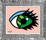 GREEN EYES - Limited Edition Print