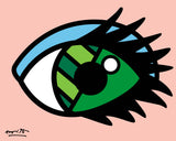GREEN EYES - Limited Edition Print