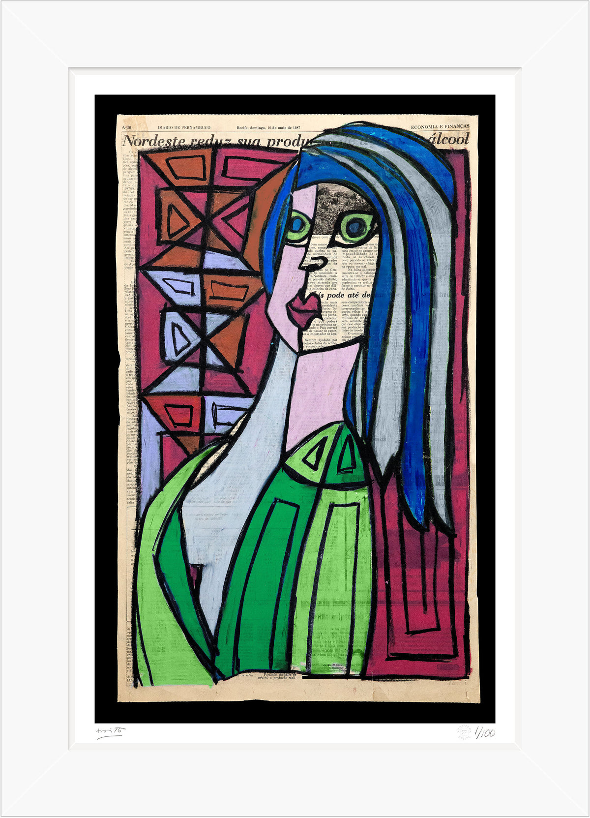 recife limited edition print  colorful decorative collectible gift idea