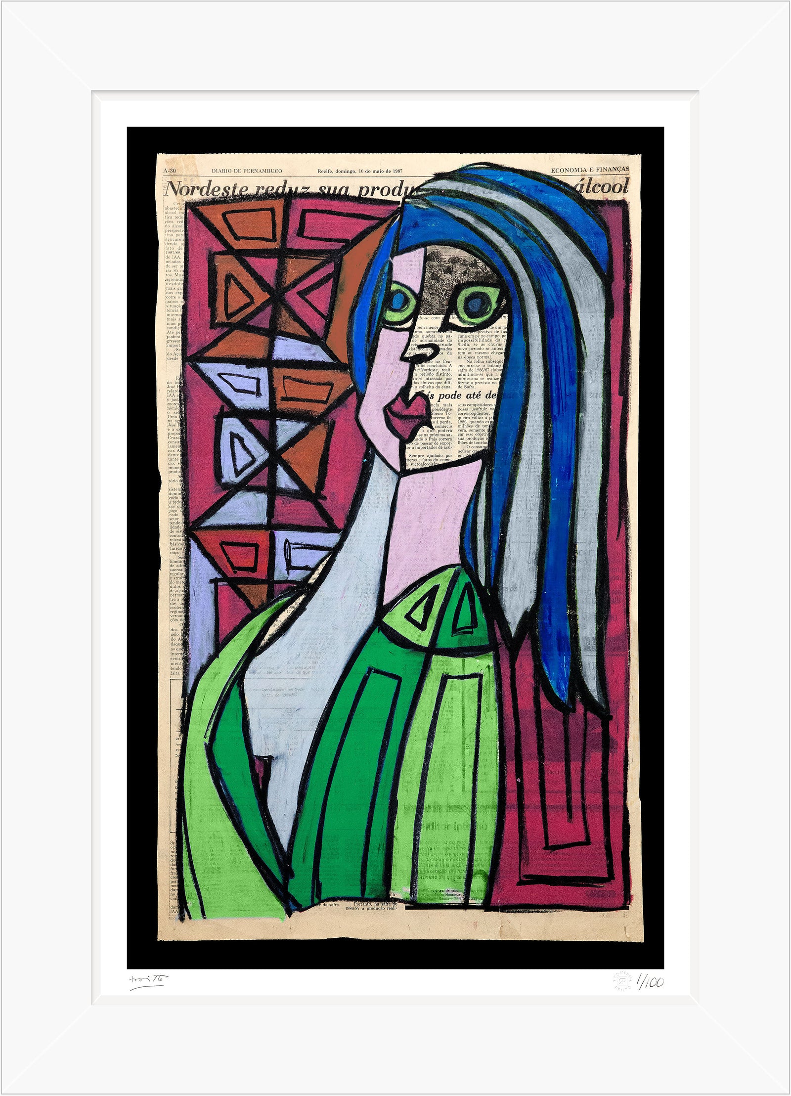 recife limited edition print  colorful decorative collectible gift idea