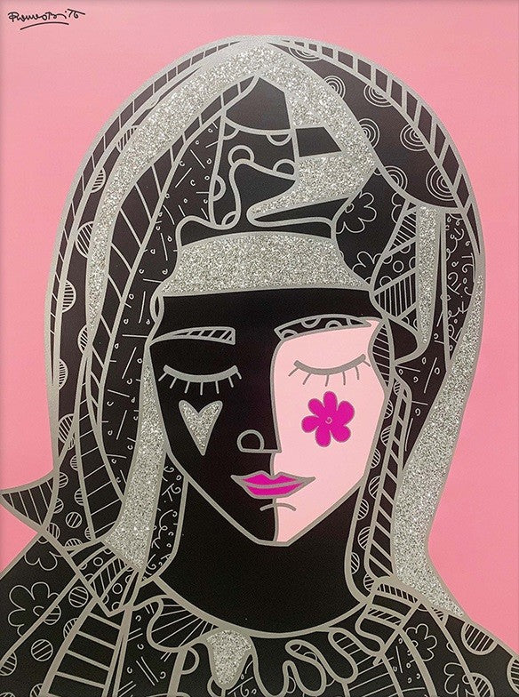 MOTHER IN PINK SILVER - Limited Edition Print