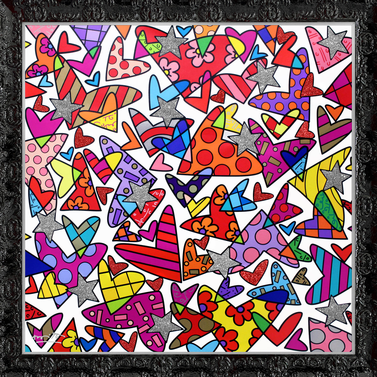 cloud nine limited edition print  artistic colorful design collectible