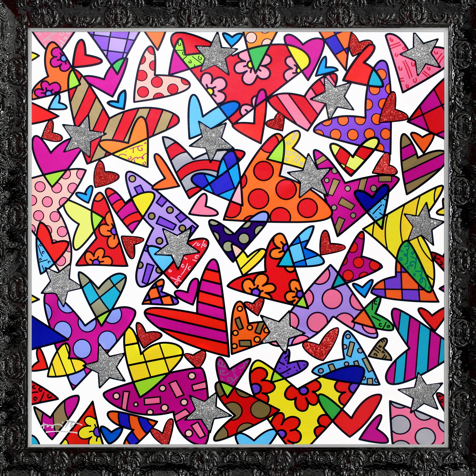 cloud nine limited edition print  artistic colorful design collectible