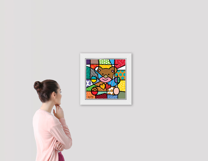 HAPPY (BEAR) - Limited Edition Print – Shop Britto