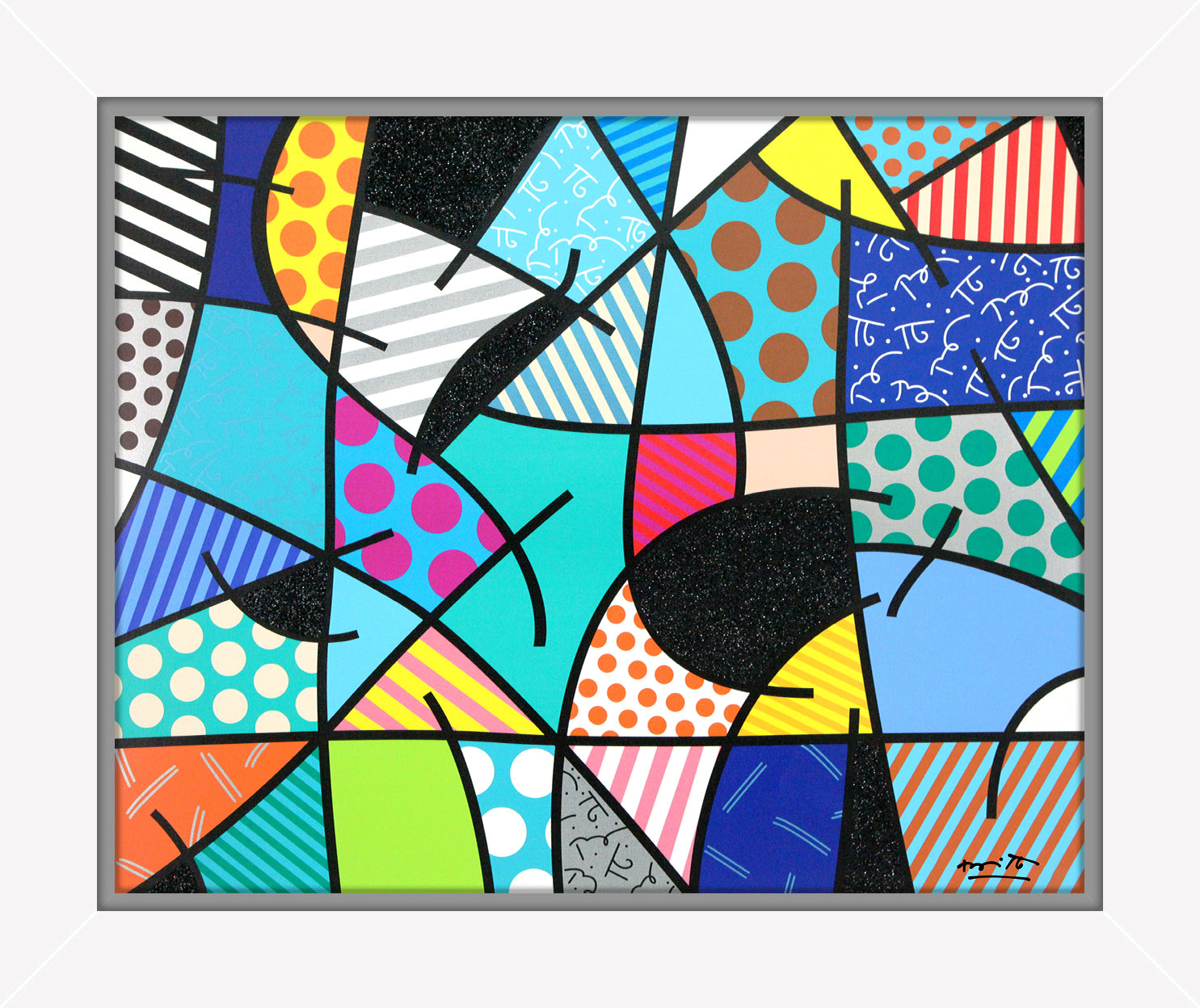 quintessential limited edition print  artistic colorful design collectible