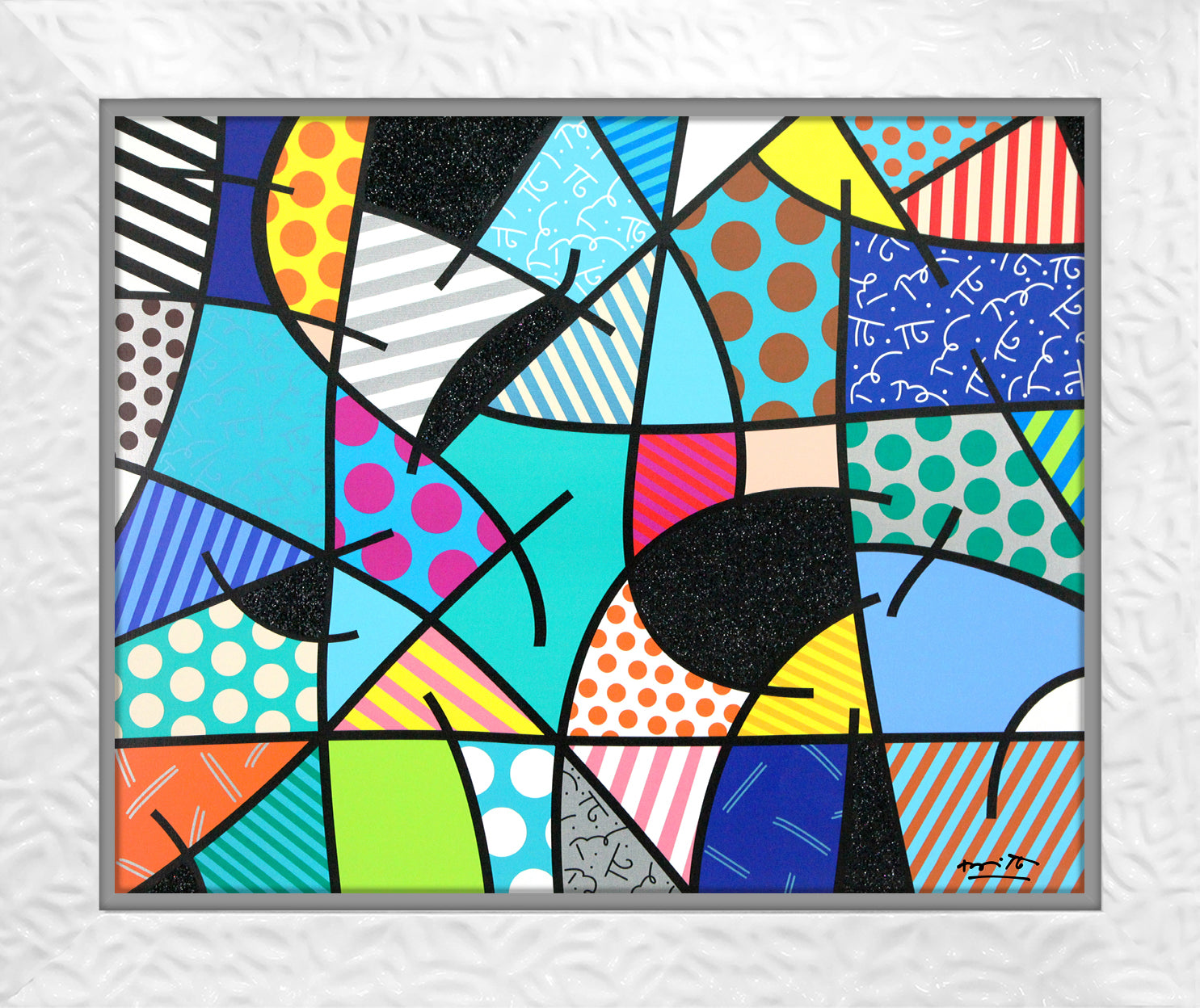 modern pop art quintessential limited edition print  vibrant home decor