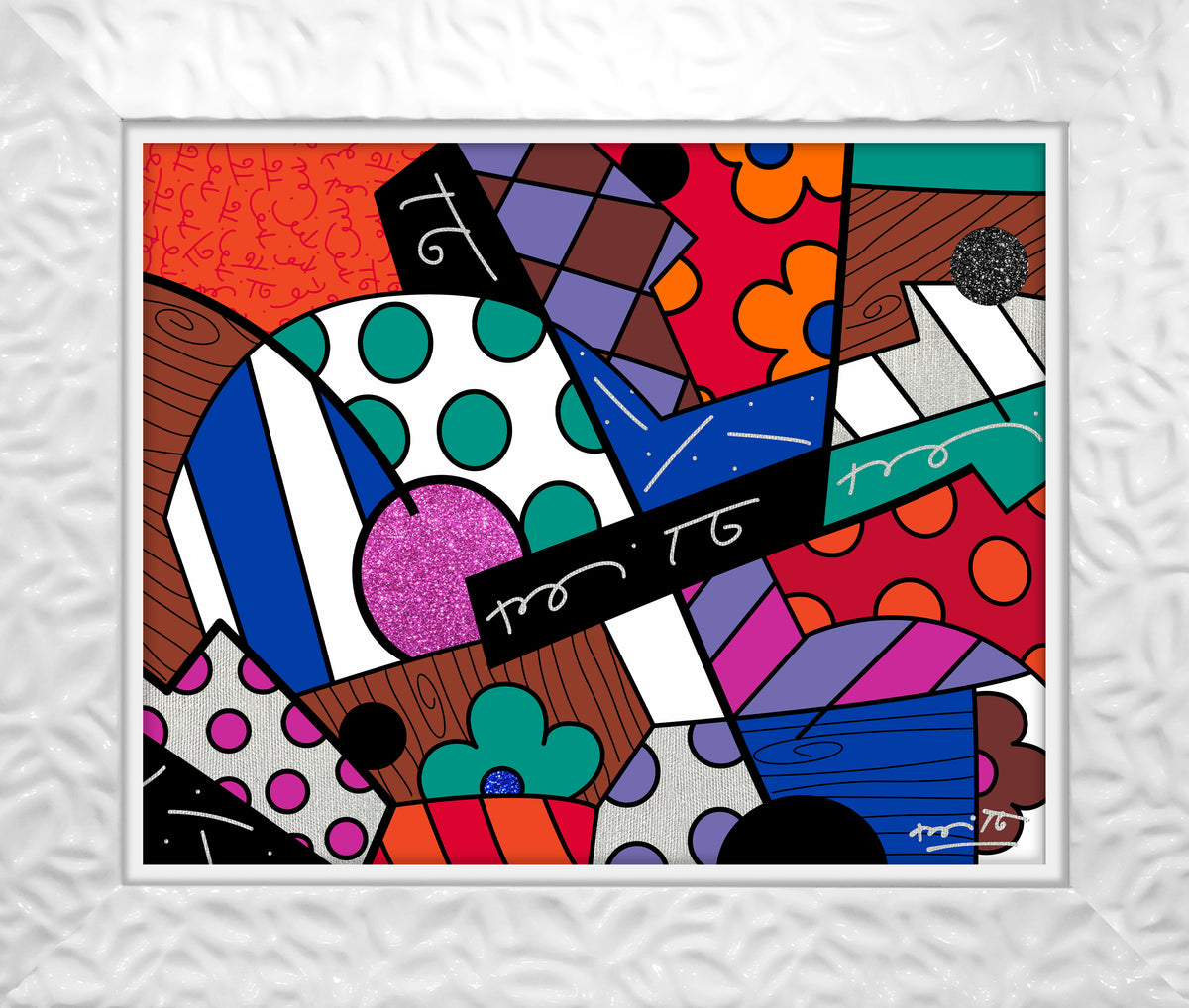 jazz limited edition print  artistic colorful design collectible