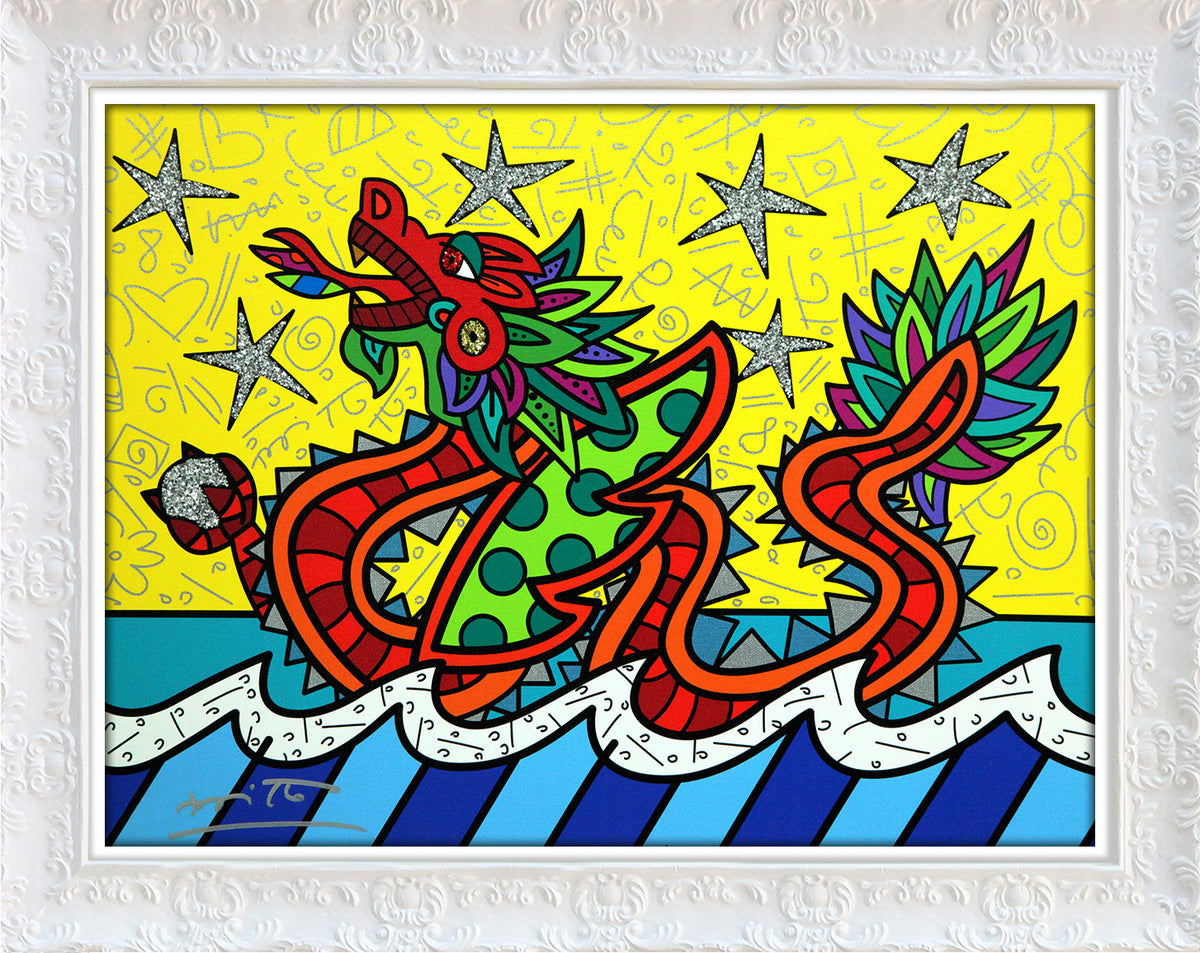 good fortune limited edition print  colorful decorative collectible gift idea