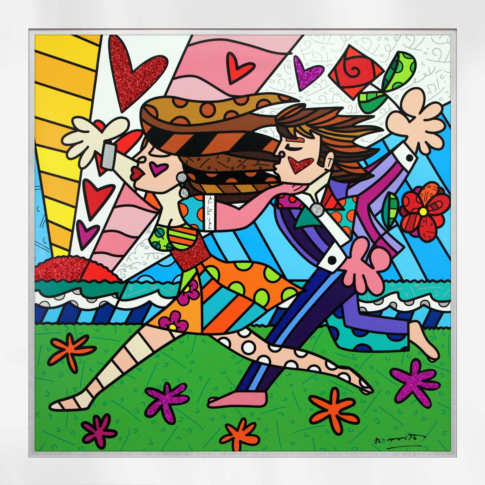 freedom of love limited edition  artistic colorful design collectible
