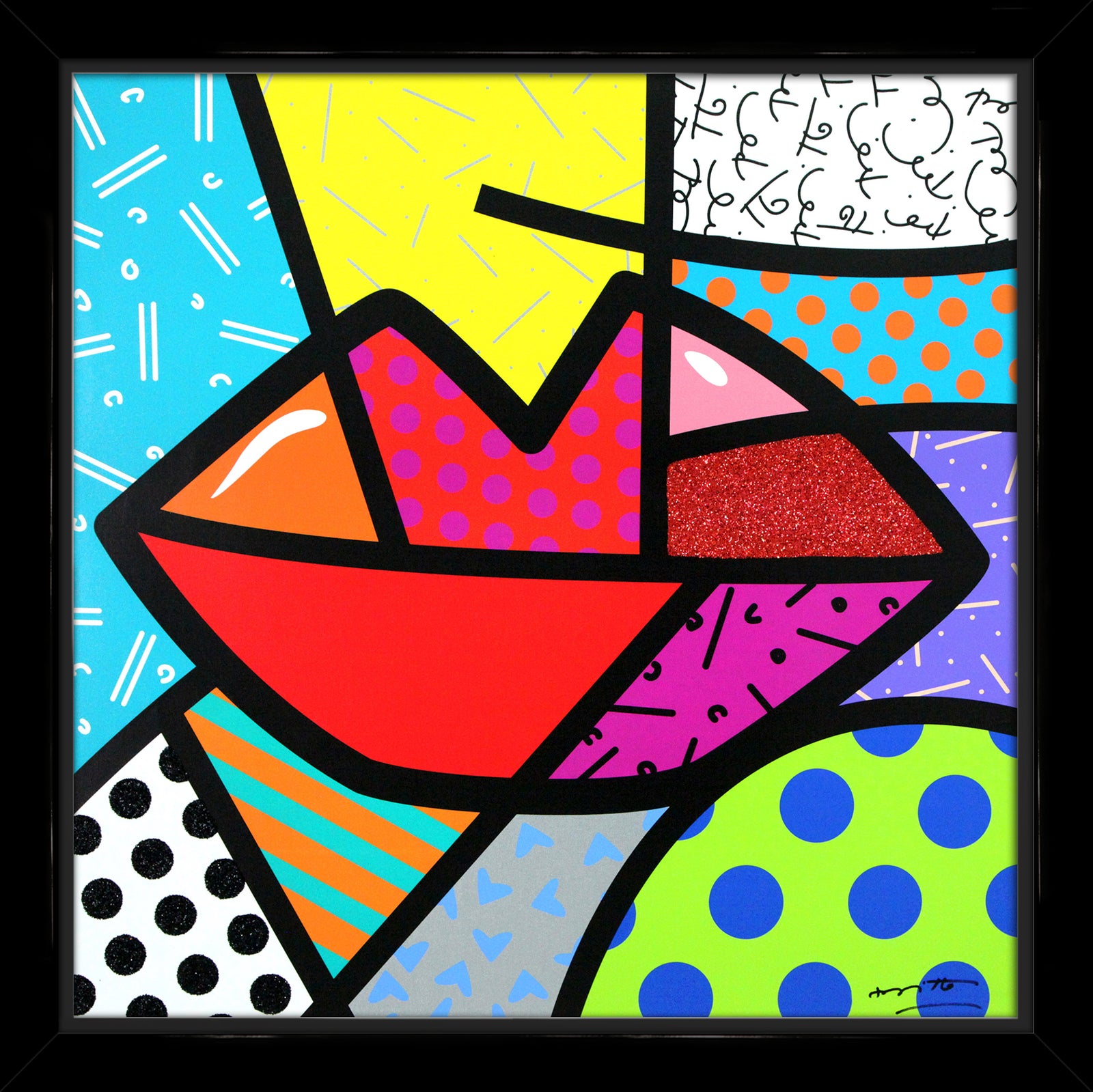 juicy limited edition print  colorful decorative collectible gift idea
