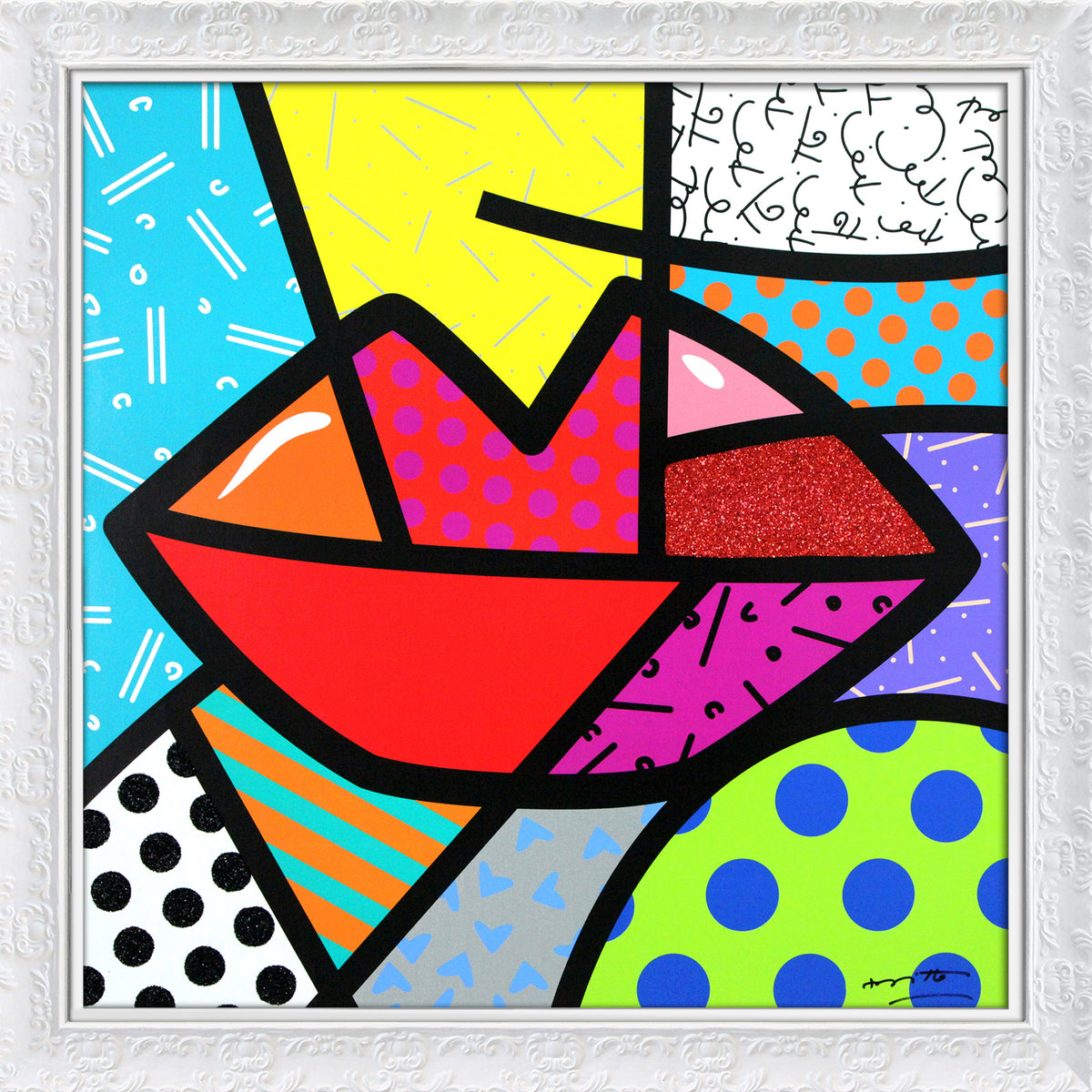 juicy limited edition print  artistic colorful design collectible