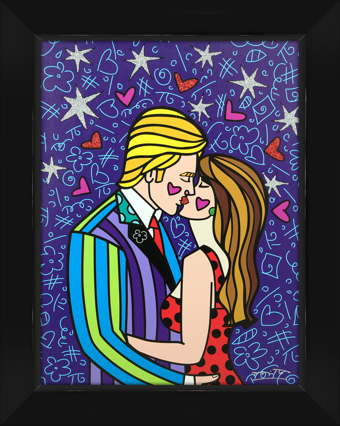 Electric Kiss - Limited Edition Print