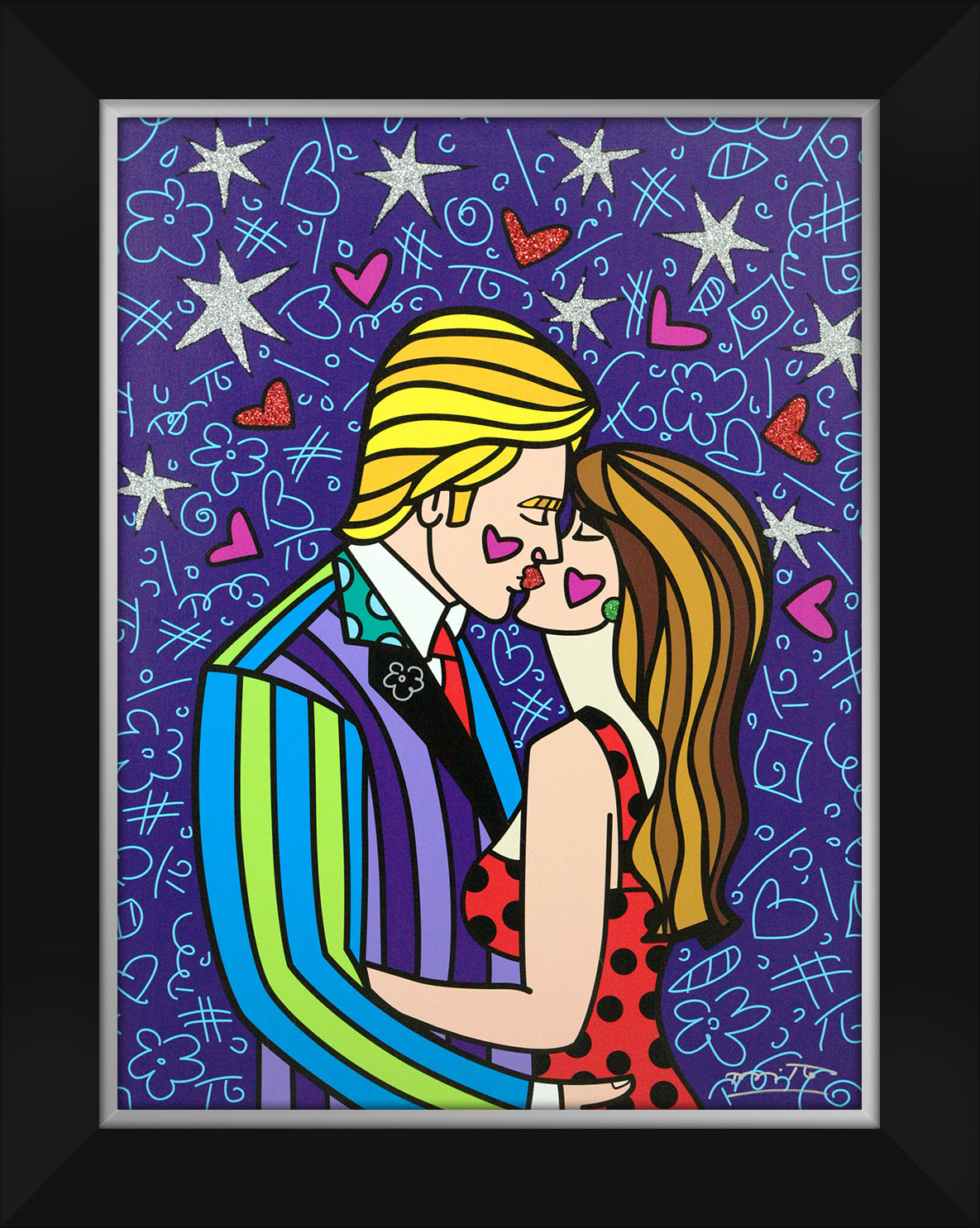 Electric Kiss - Limited Edition Print