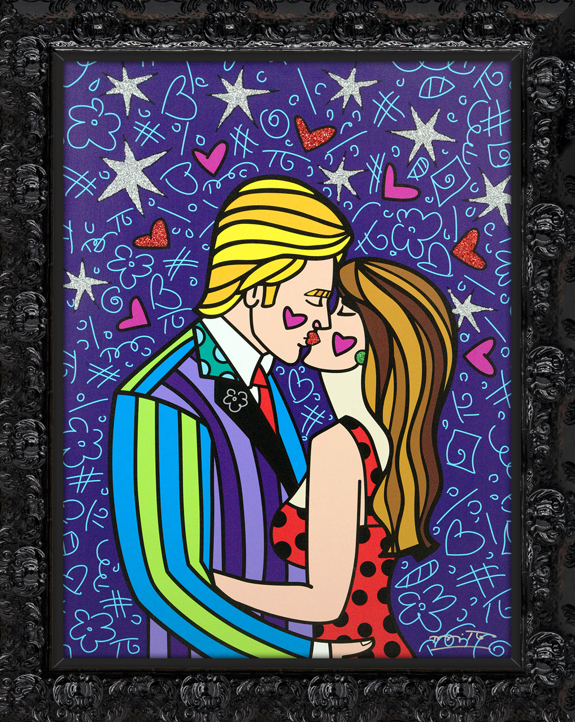 Electric Kiss - Limited Edition Print