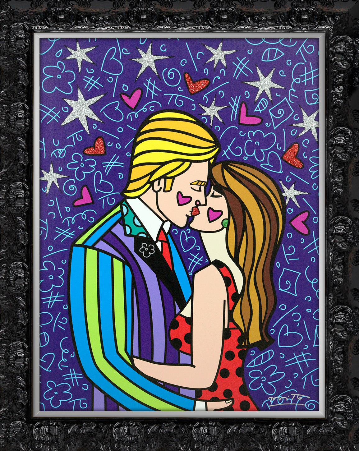 Electric Kiss - Limited Edition Print