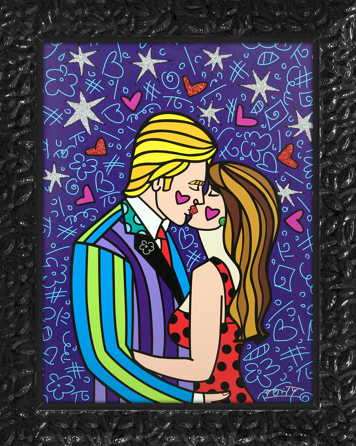 Electric Kiss - Limited Edition Print