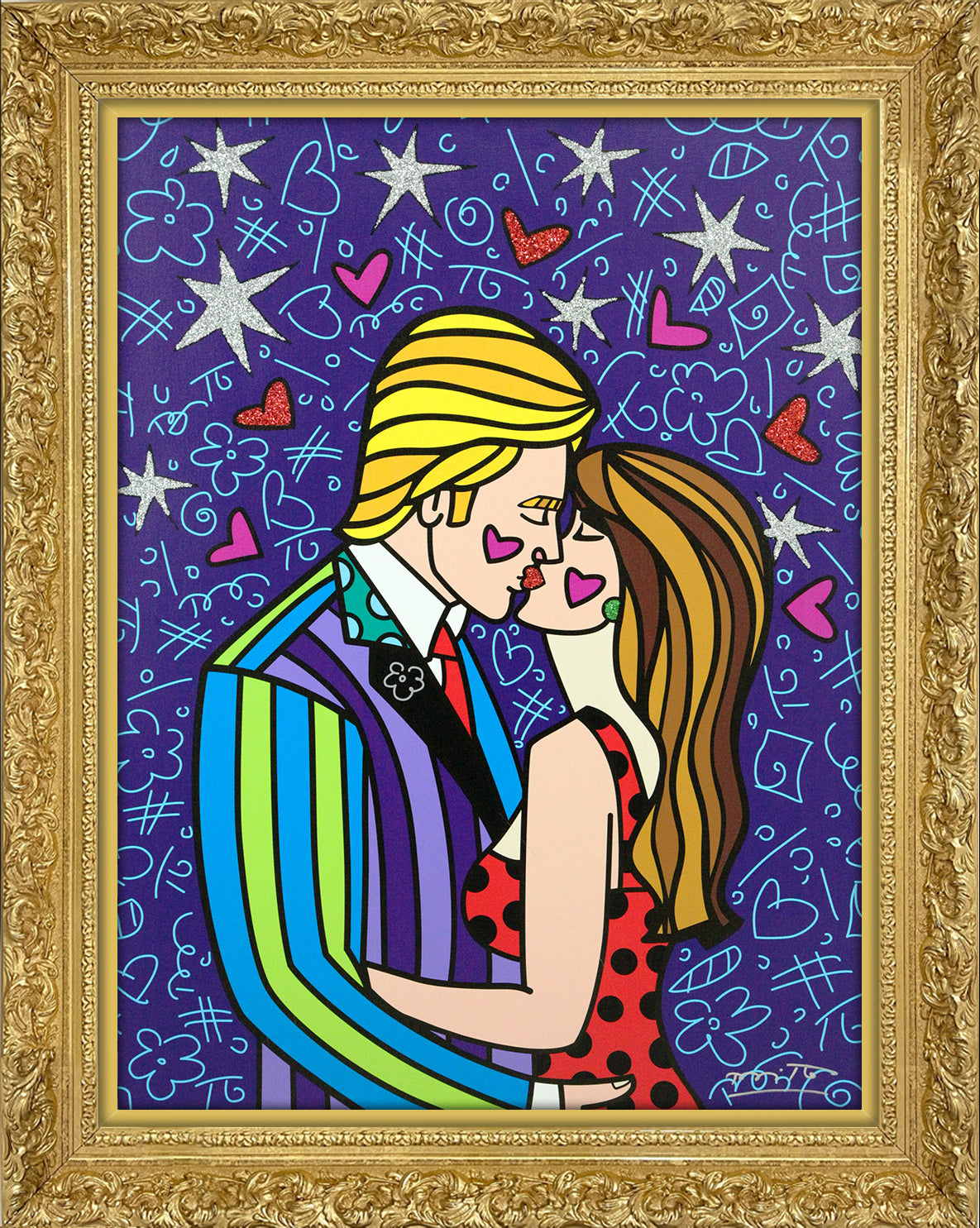 Electric Kiss - Limited Edition Print