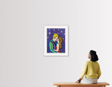 ELECTRIC KISS - Limited Edition Print