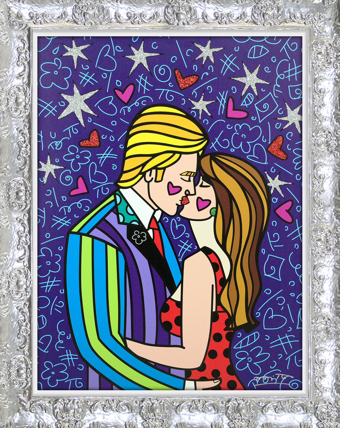 Electric Kiss - Limited Edition Print
