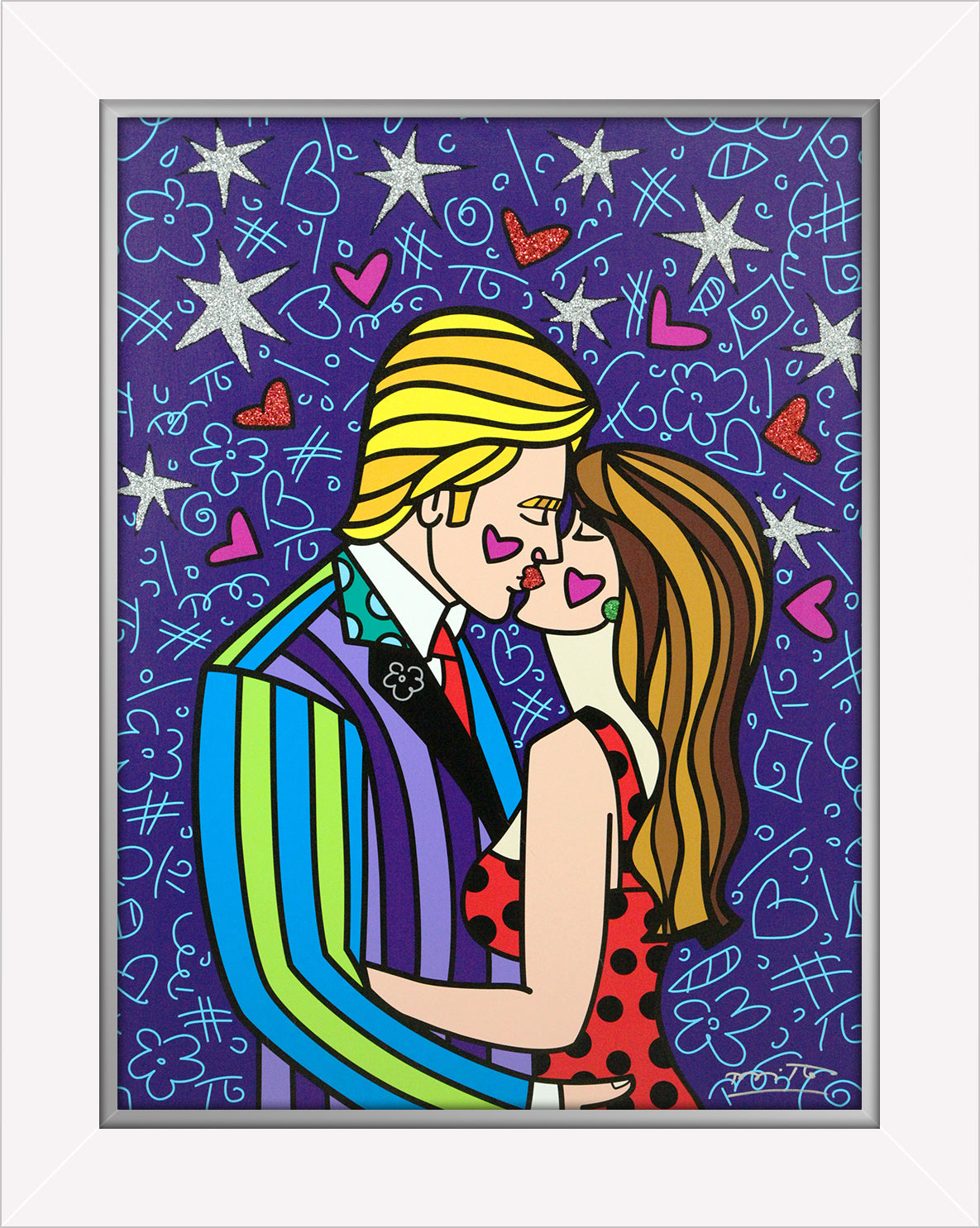 Electric Kiss - Limited Edition Print
