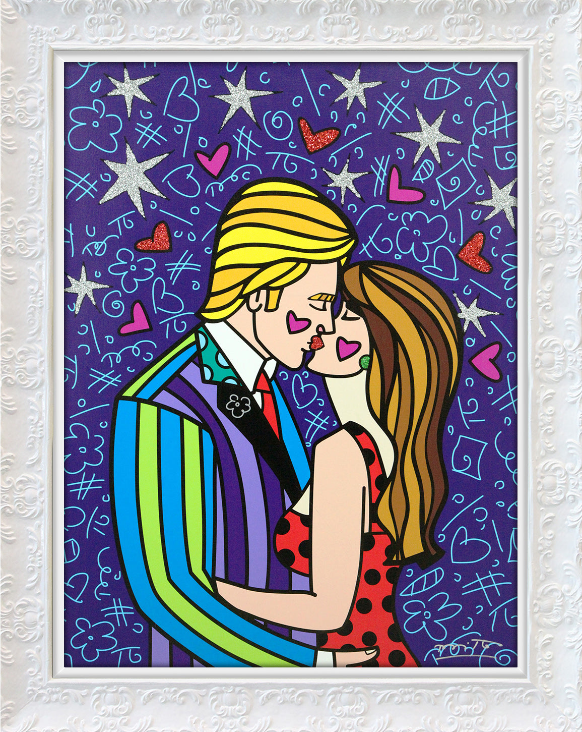Electric Kiss - Limited Edition Print