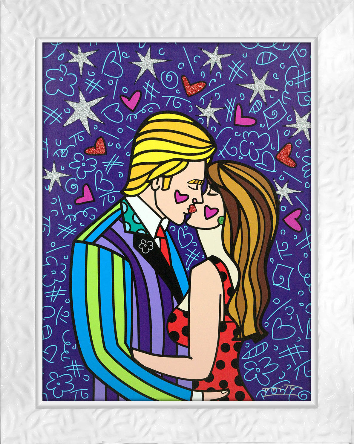 Electric Kiss - Limited Edition Print