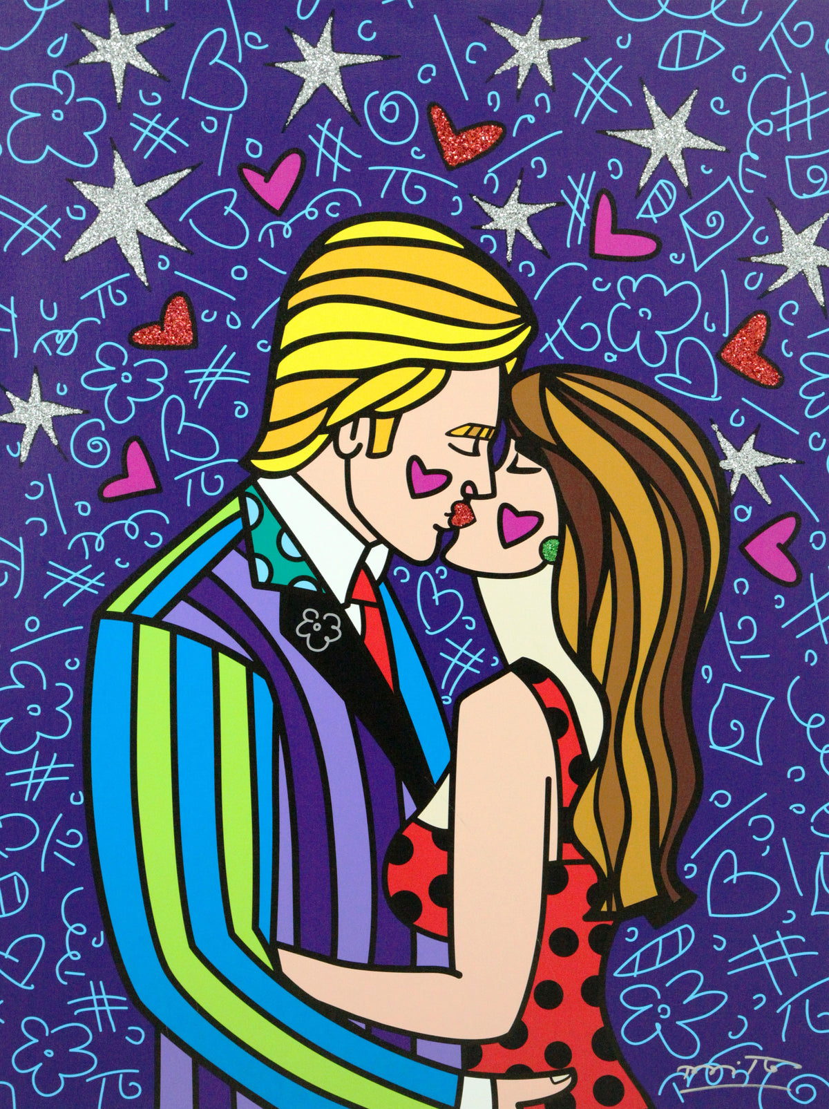 Electric Kiss - Limited Edition Print