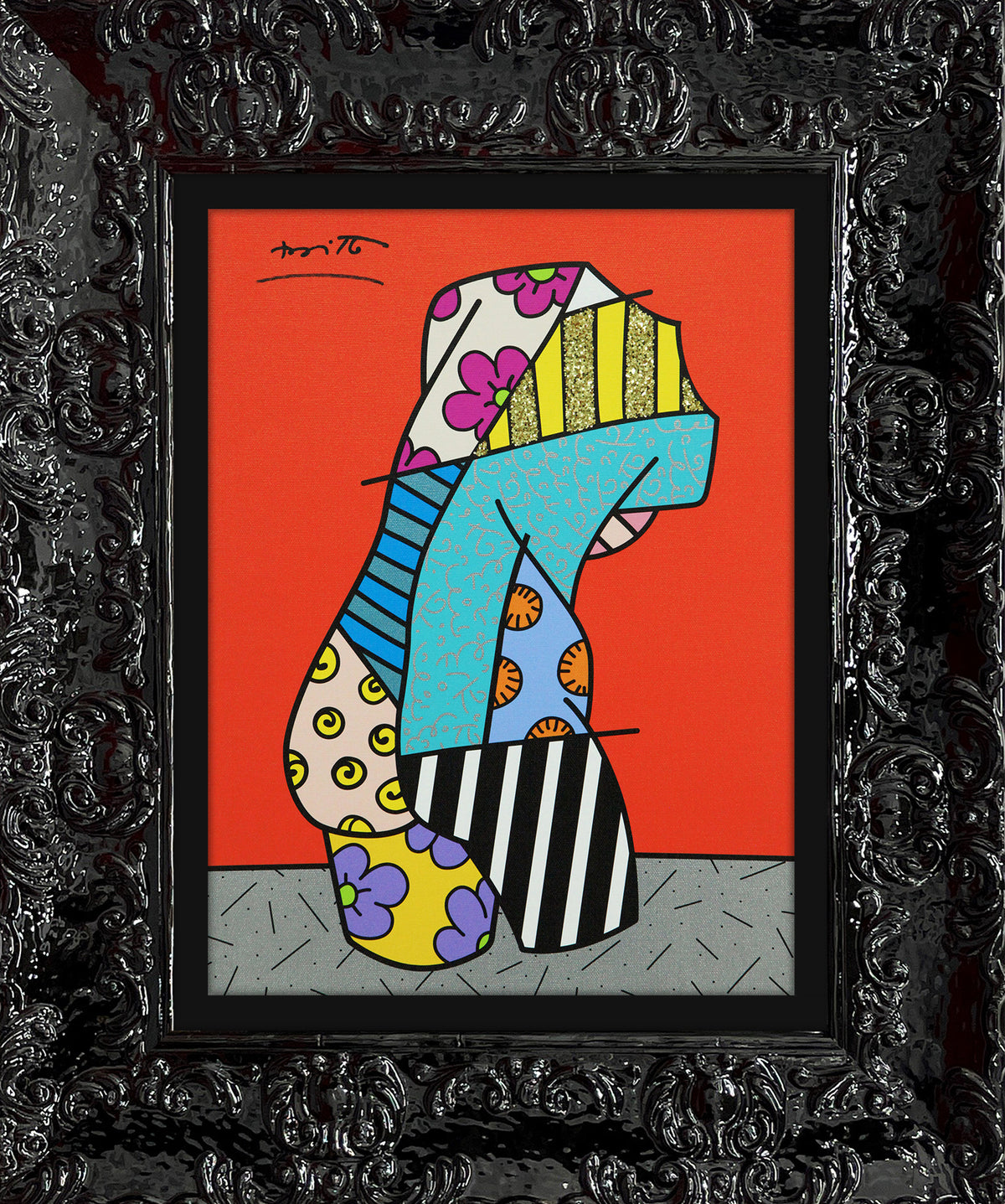 pop venus limited edition print  artistic colorful design collectible