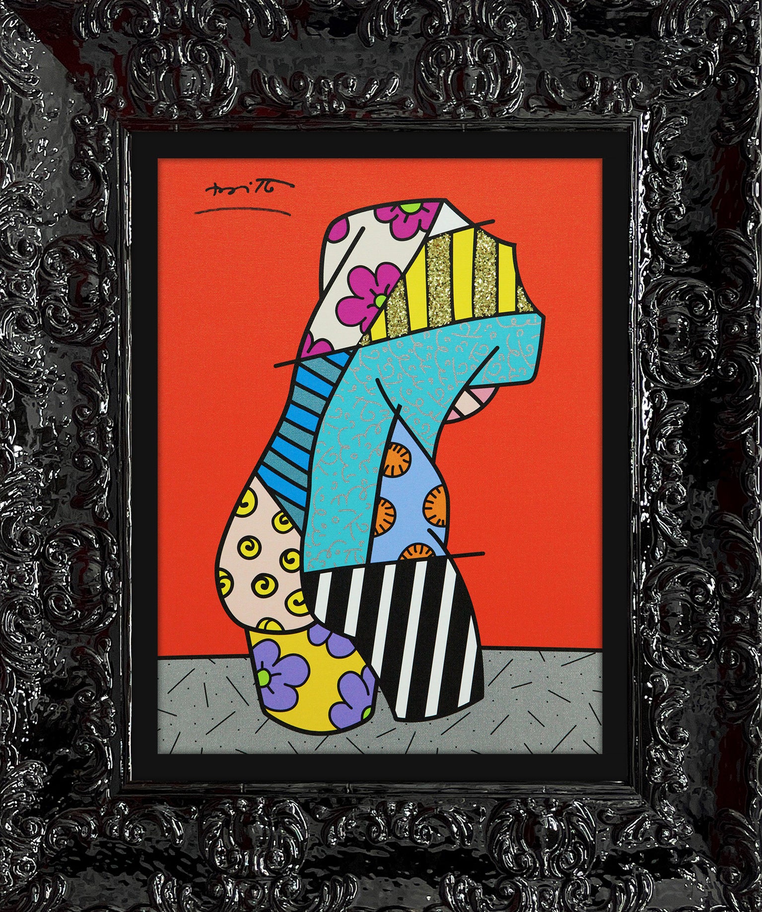 pop venus limited edition print  artistic colorful design collectible