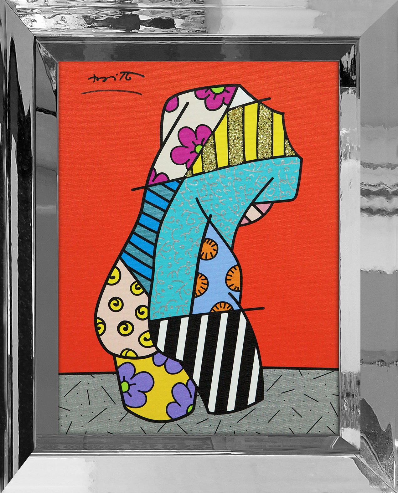 modern pop art pop venus limited edition print  vibrant home decor