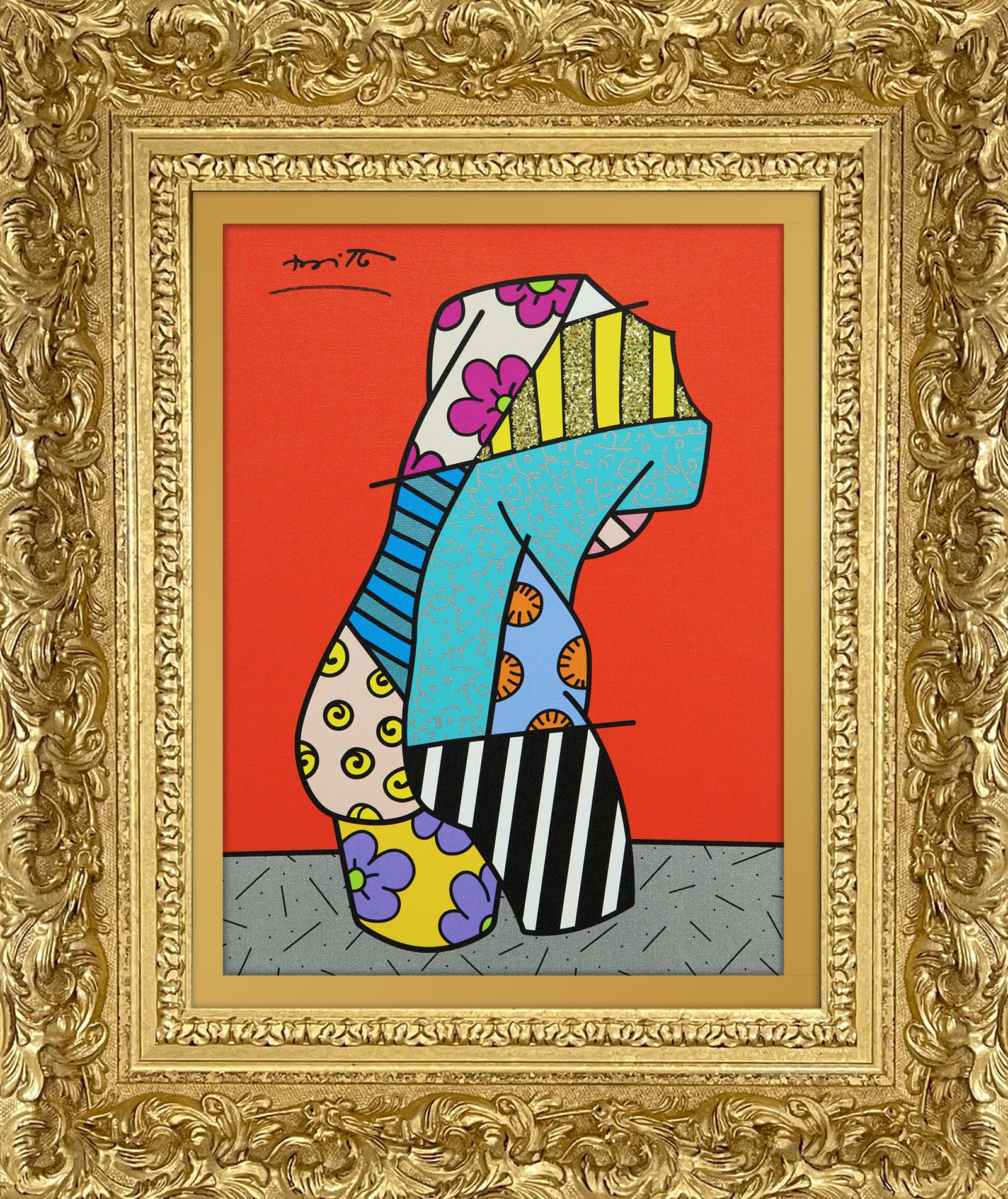 pop venus limited edition print  artistic colorful design collectible