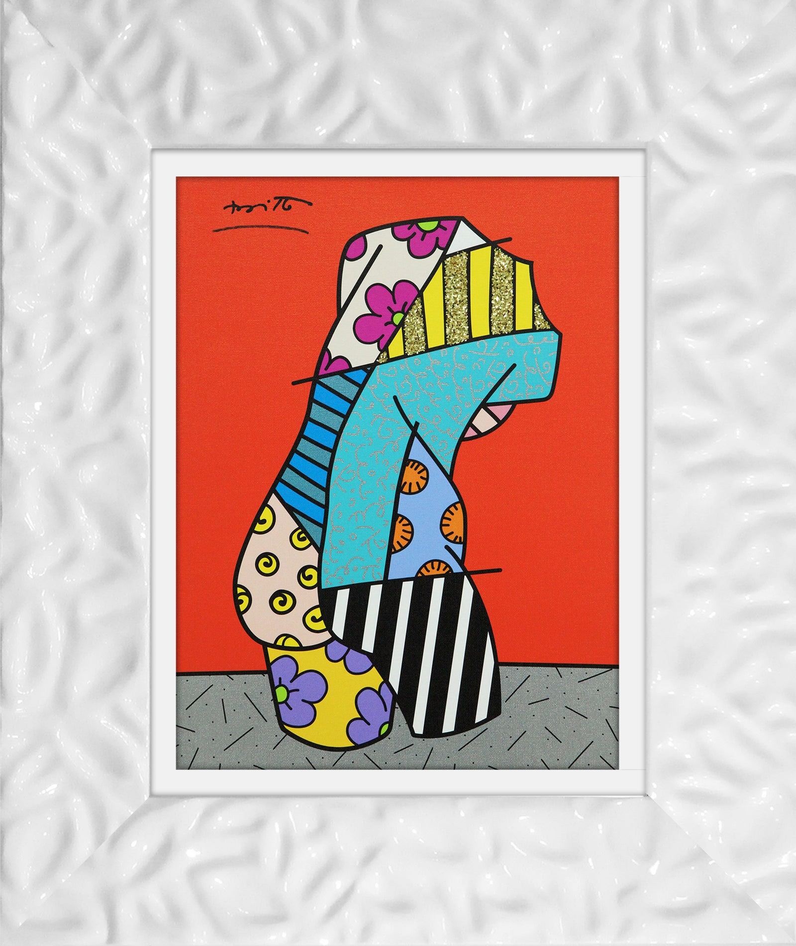 pop venus limited edition print  artistic colorful design collectible